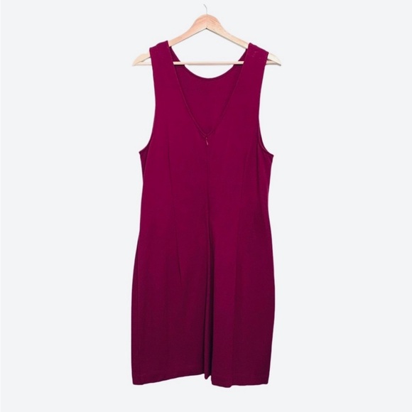 J. Crew V-Back Ponte Shift Dress. Scoop Neck. Size XL. - Picture 3 of 7
